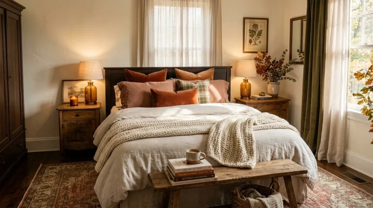 Need Fall Bedroom Decor? Try These 12 Charming Seasonal Updates
