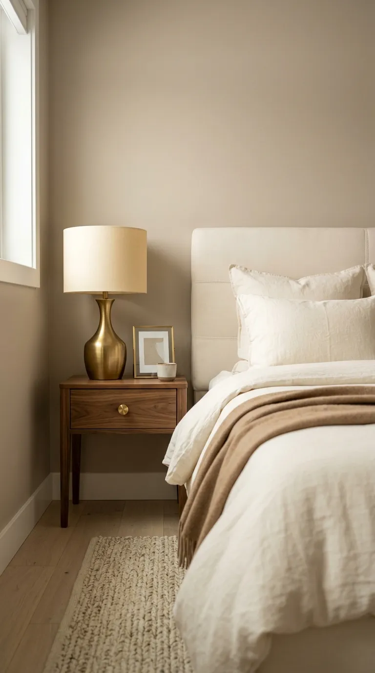 fall bedroom ideas Brass Bedroom Details