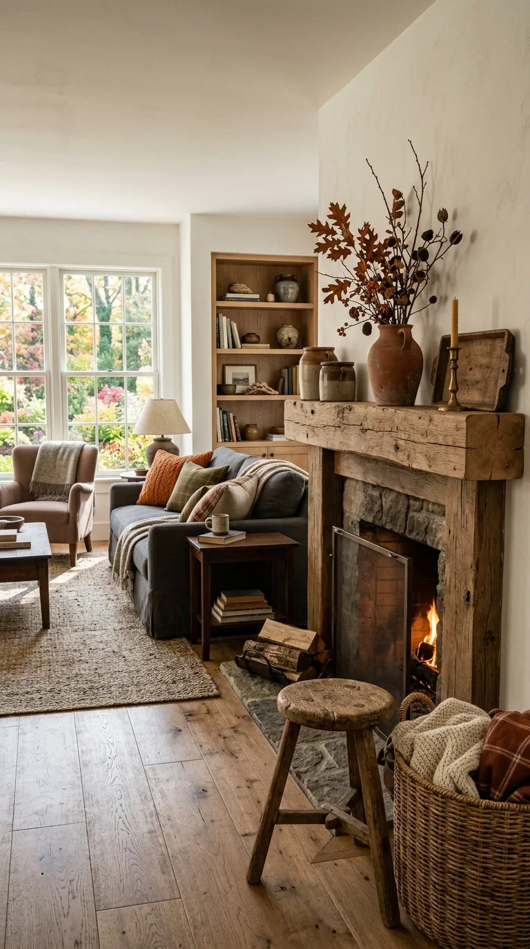 fall home decor Rustic Wood Accents