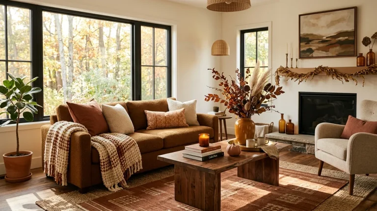 Create a Beautiful Home With Fall Living Room Decor Ideas