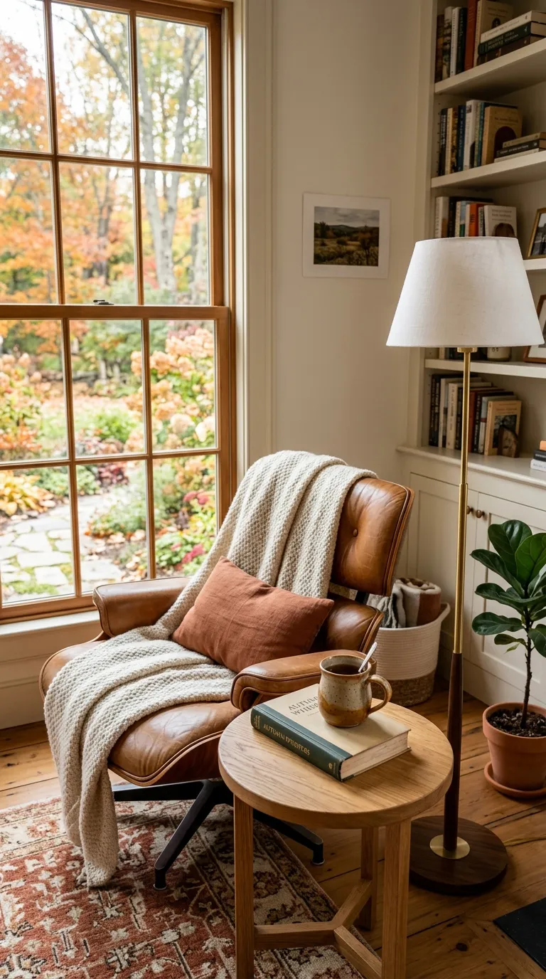 fall room decor Cozy Reading Nook