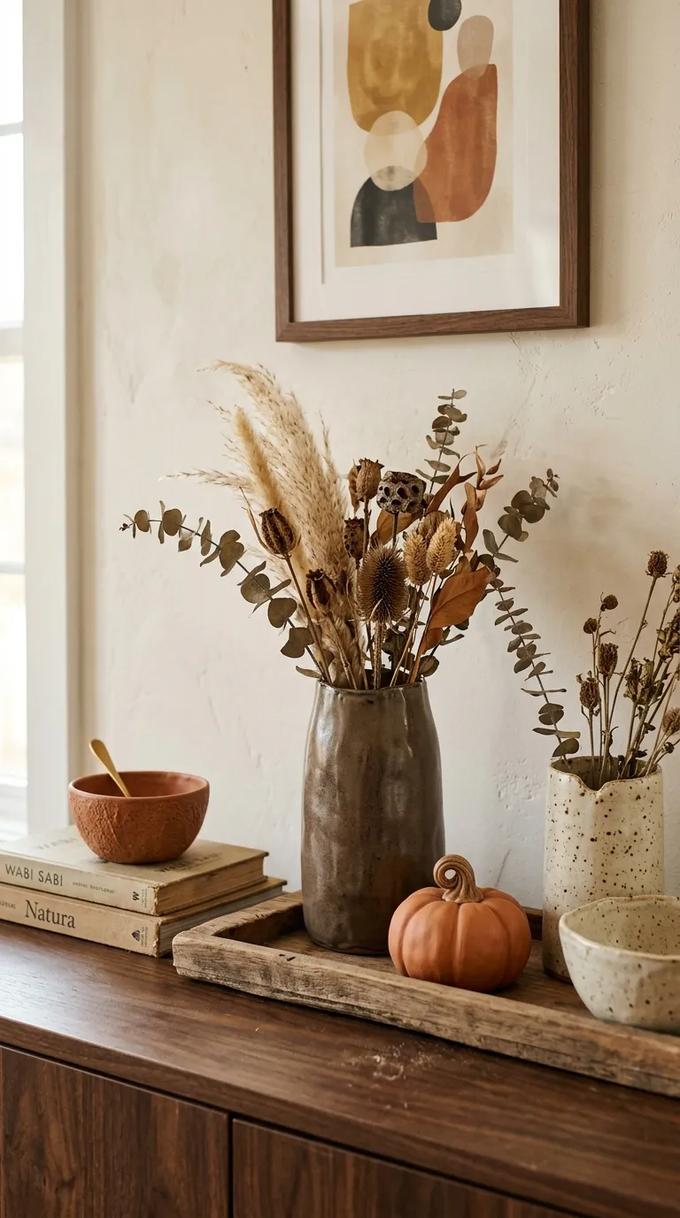 fall room ideas Ceramic Autumn Vignettes