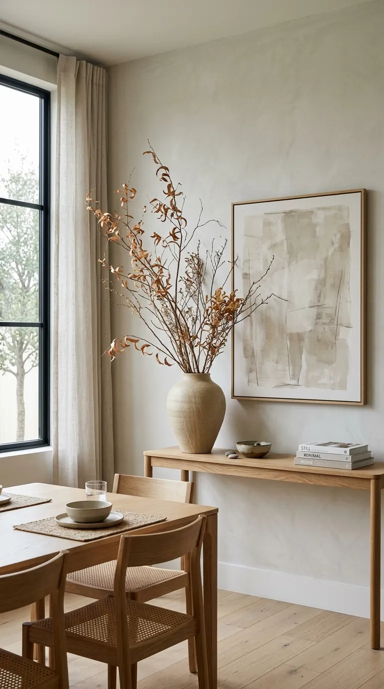 fall room ideas Dried Branch Arrangements