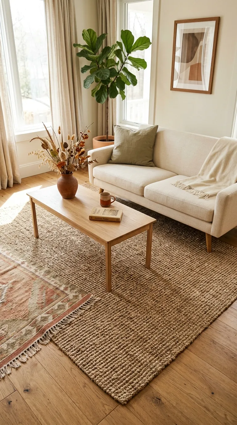 fall room ideas Natural Fiber Rugs