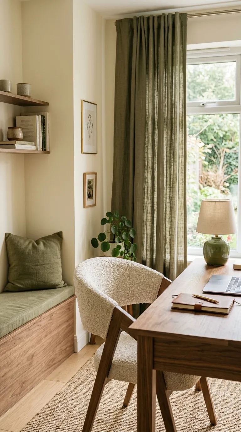 fall room ideas Olive Green Details
