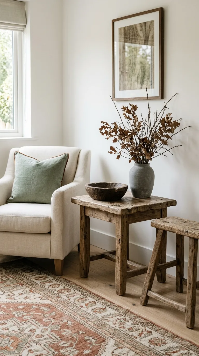 fall room ideas Rustic Wood Accents