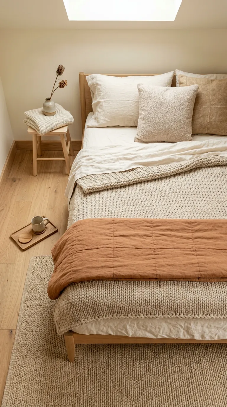 fall room Layer Soft Knit Textures