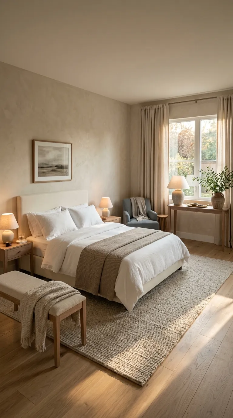 guest room aesthetic ideas Finish With Hotel-Calm Styling