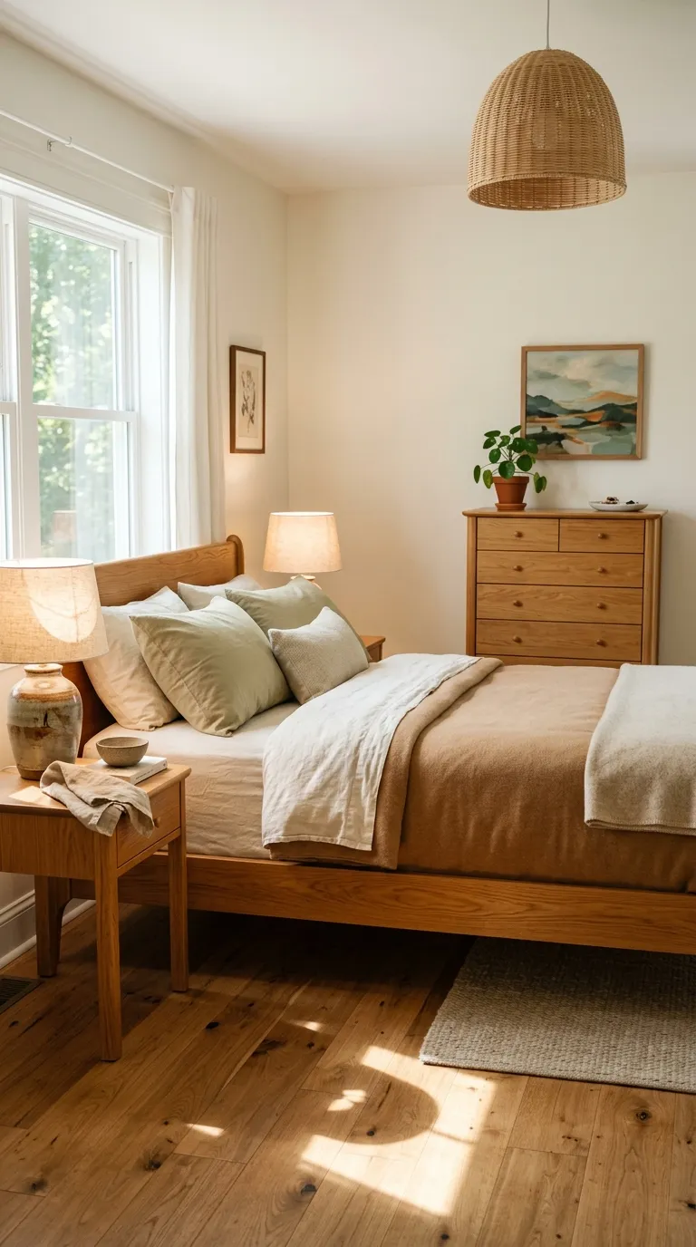 guest room aesthetic ideas Style With Warm Wood