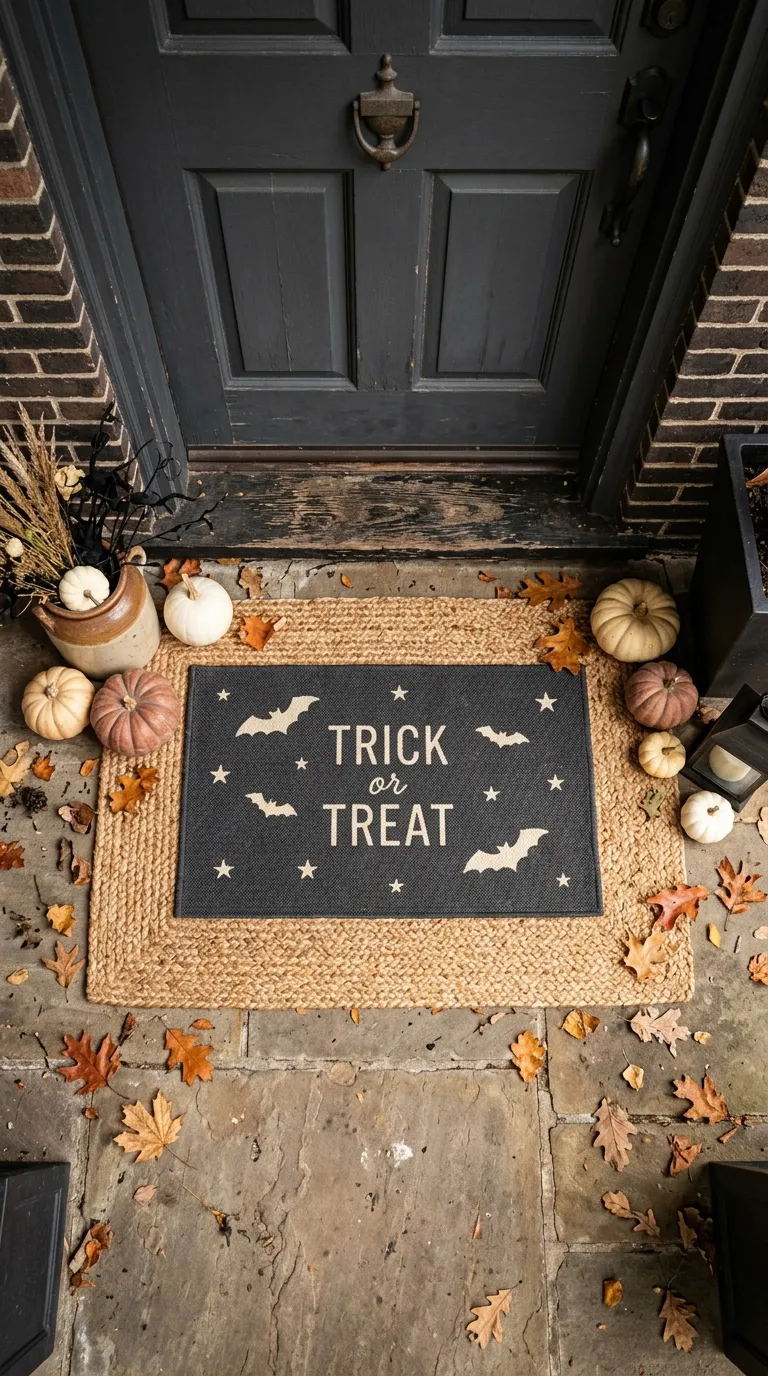 halloween porch Spooky Doormat Layer