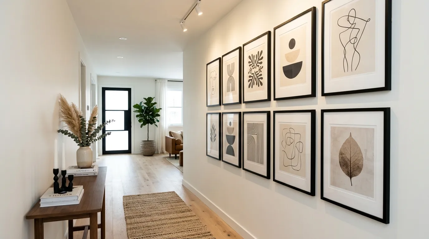 hallway decorating ideas on a budget Artwork Gallery