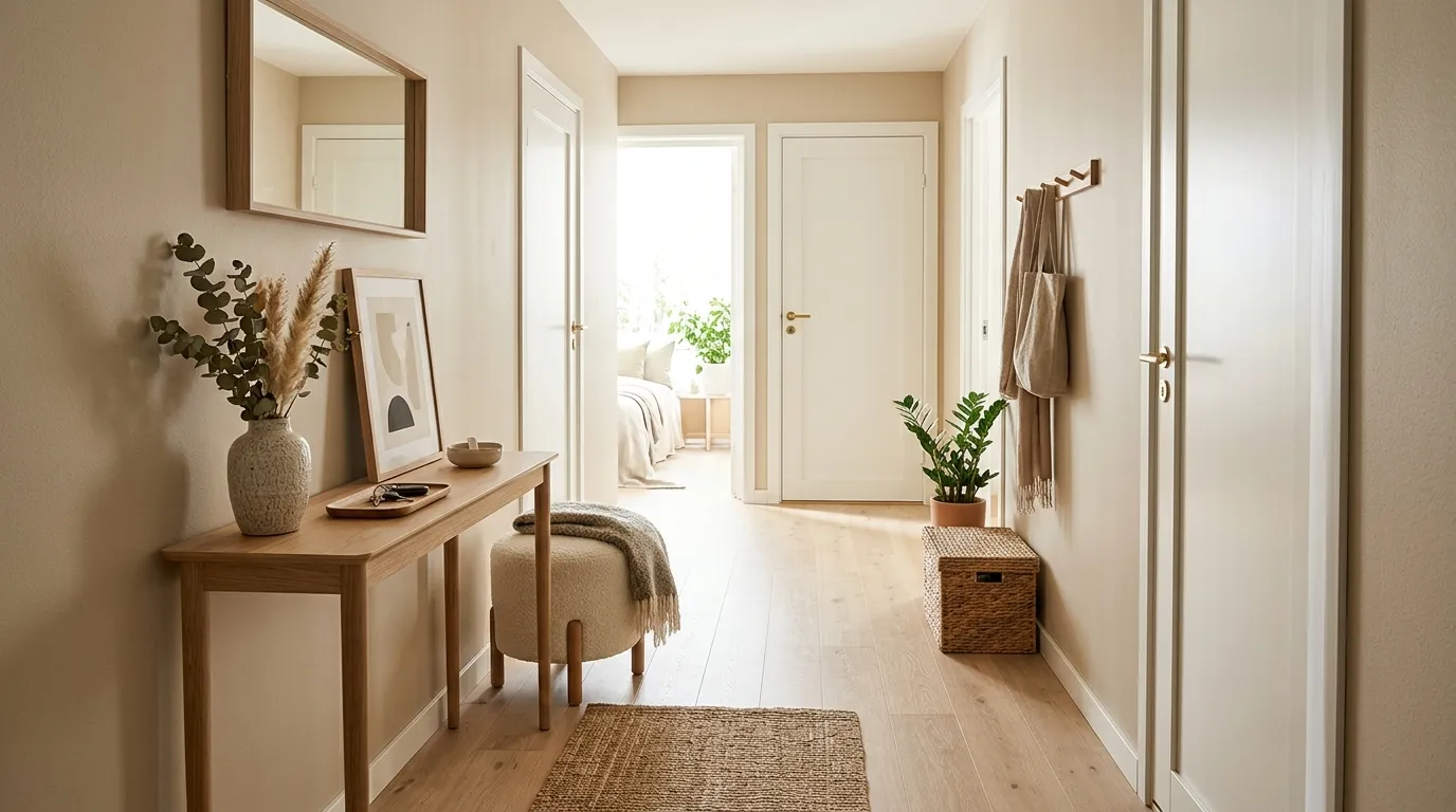 hallway decorating ideas on a budget Neutral Color Palette