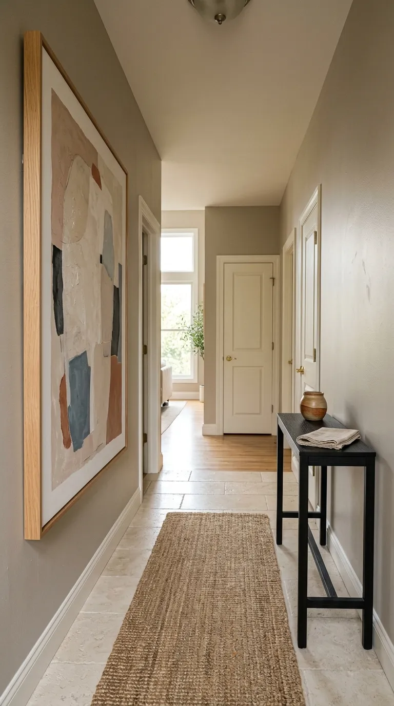hallway wall decor ideas Oversized Framed Art