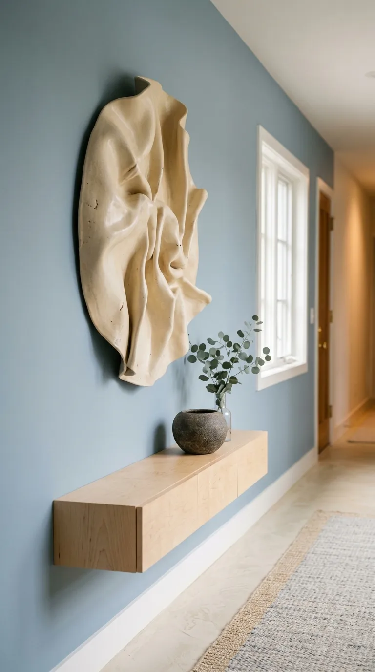 hallway wall decor ideas Sculptural Ceramic Art