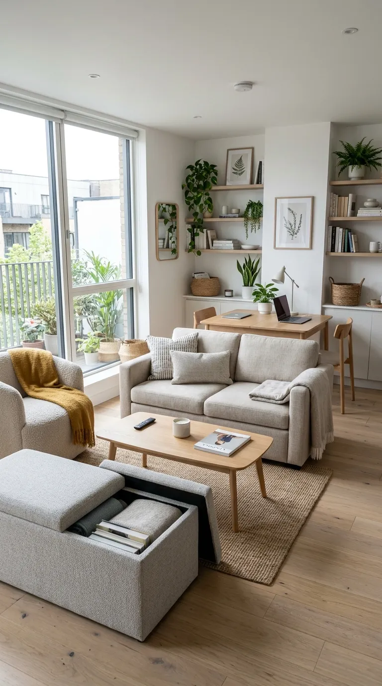 how to make a small apartment look bigger Multi Purpose Furniture