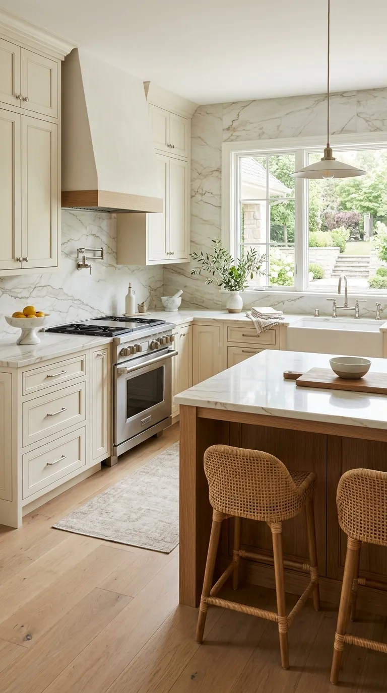 kitchen cabinet color ideas Creamy Ivory