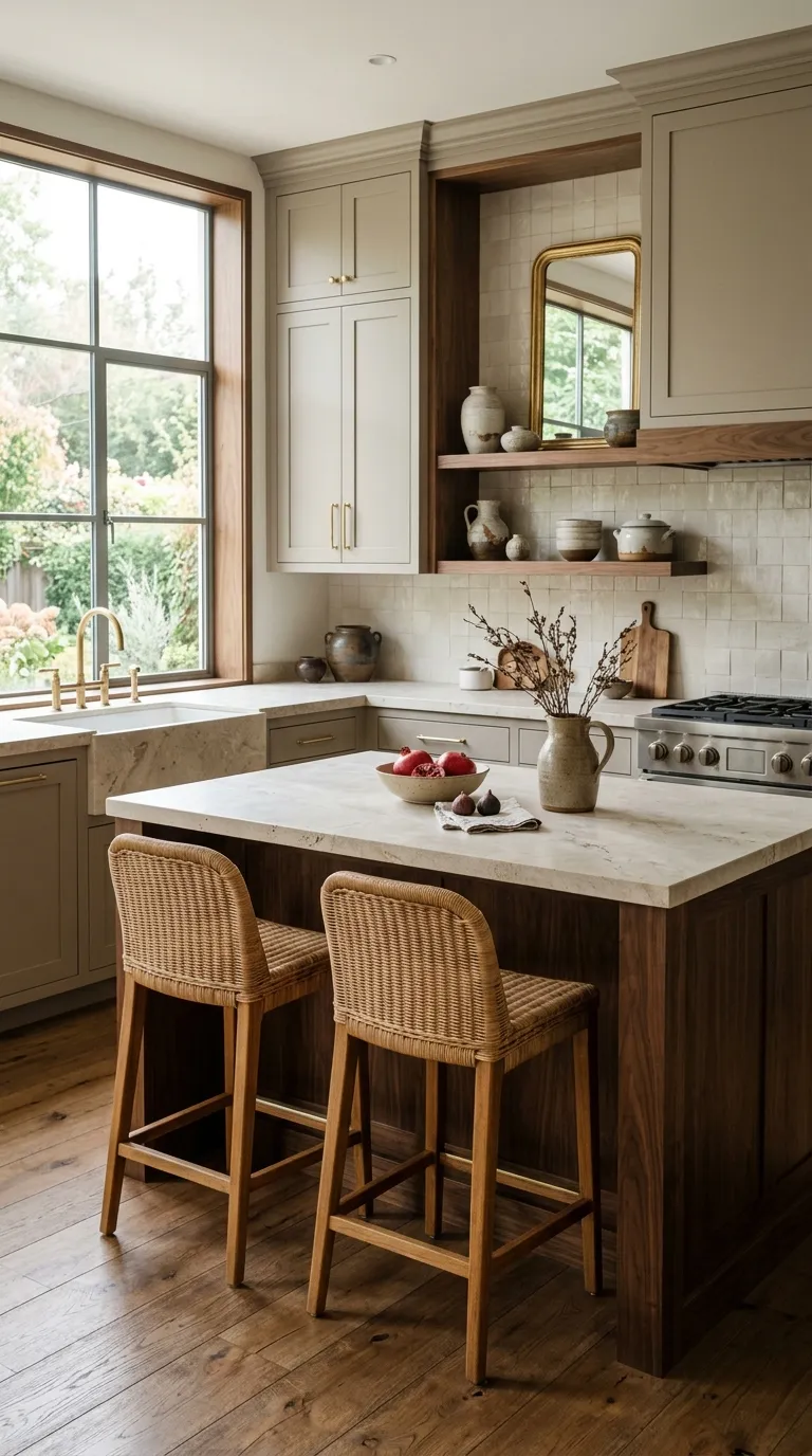 kitchen cabinet color ideas Warm Greige