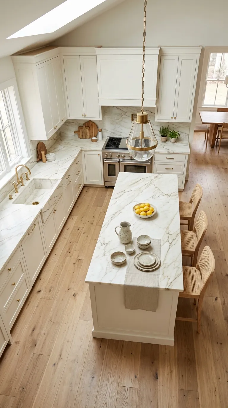 kitchen cabinet color ideas Warm White