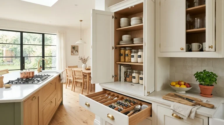 kitchen cabinet organization ideas