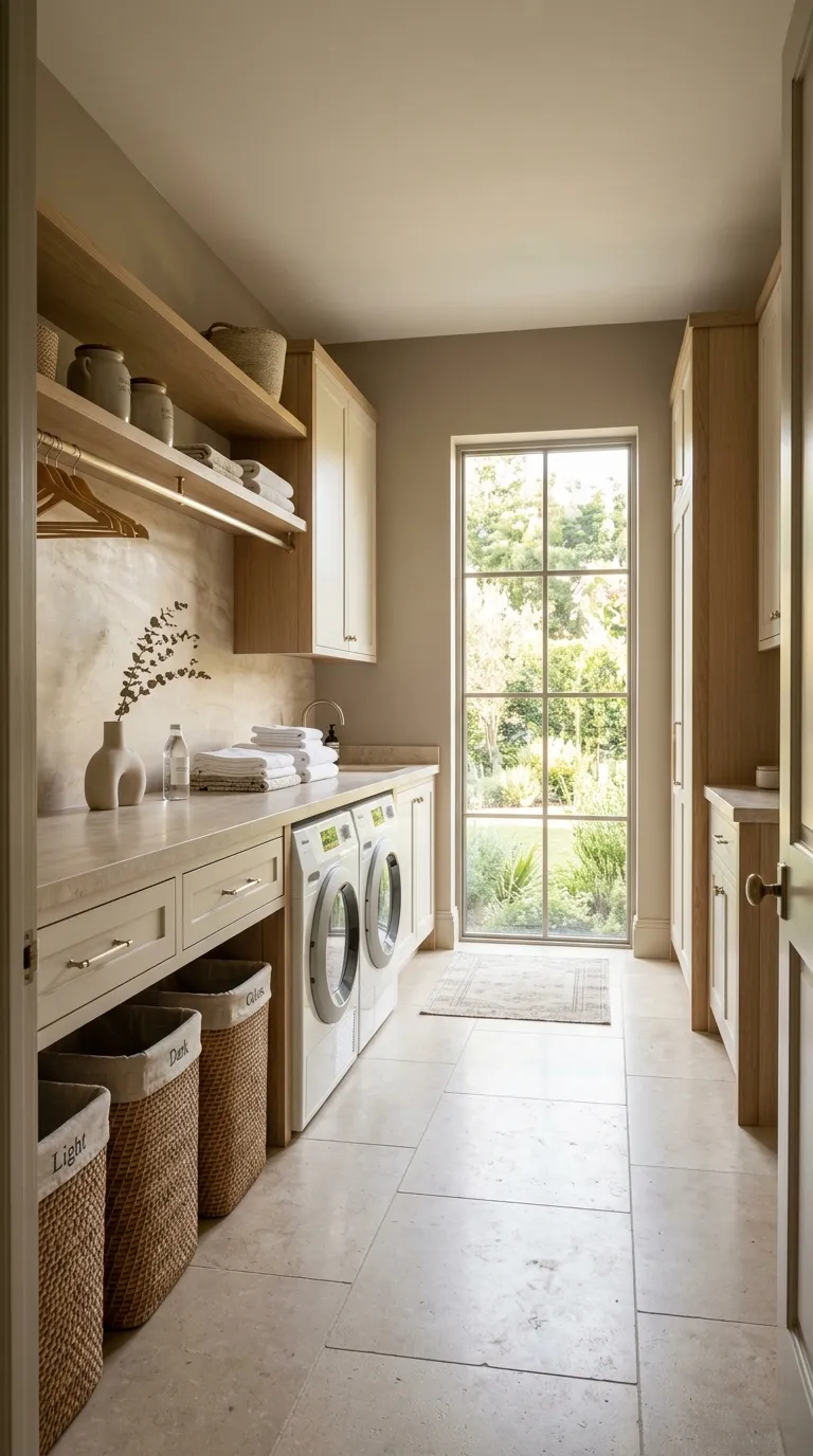 laundry room makeover ideas Luxury Neutral Palette