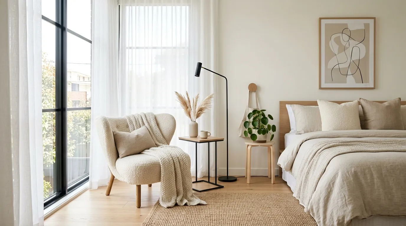 modern guest room decor ideas Cozy Reading Corner