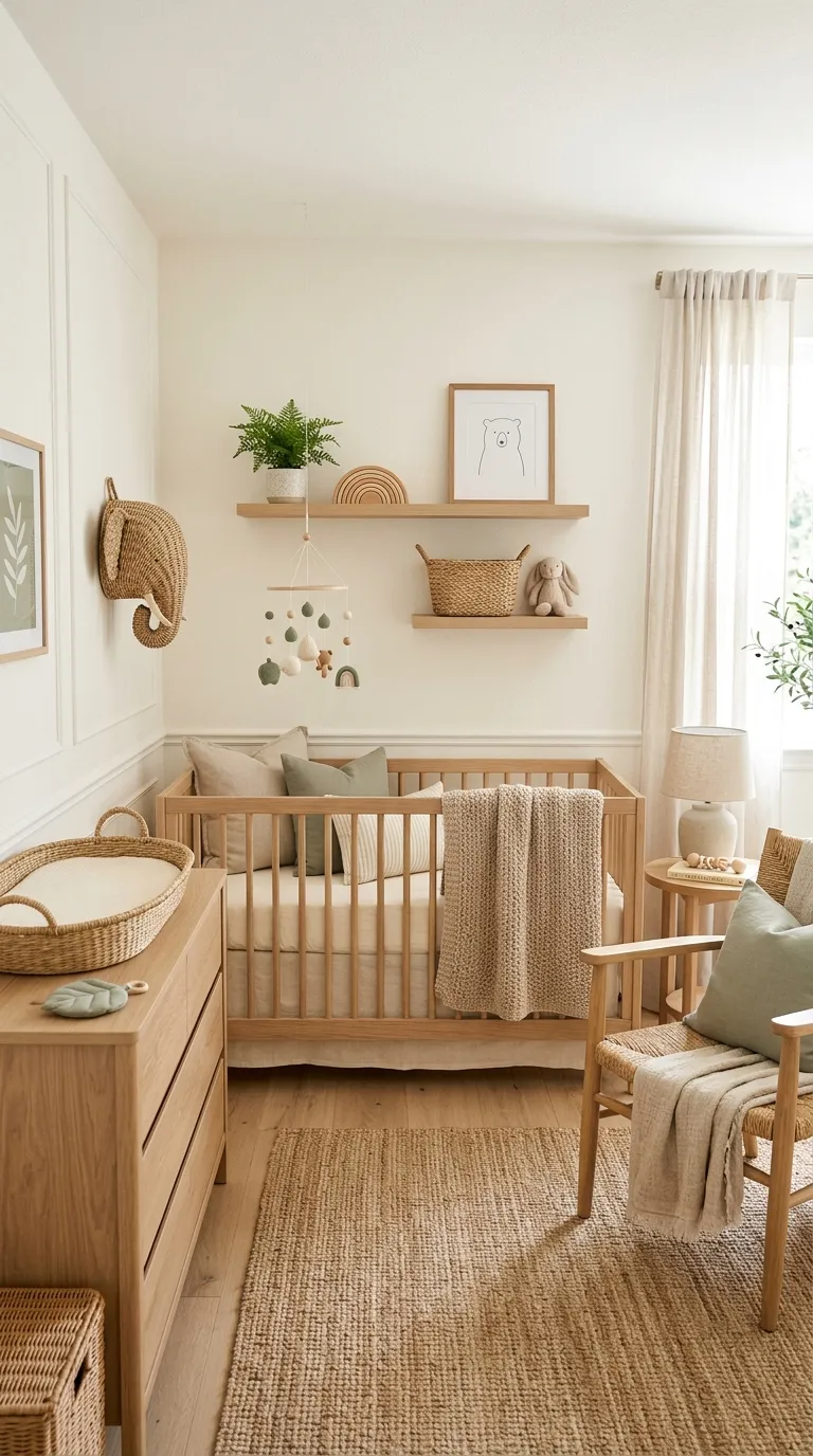 nursery decor ideas on a budget Neutral Color Palette