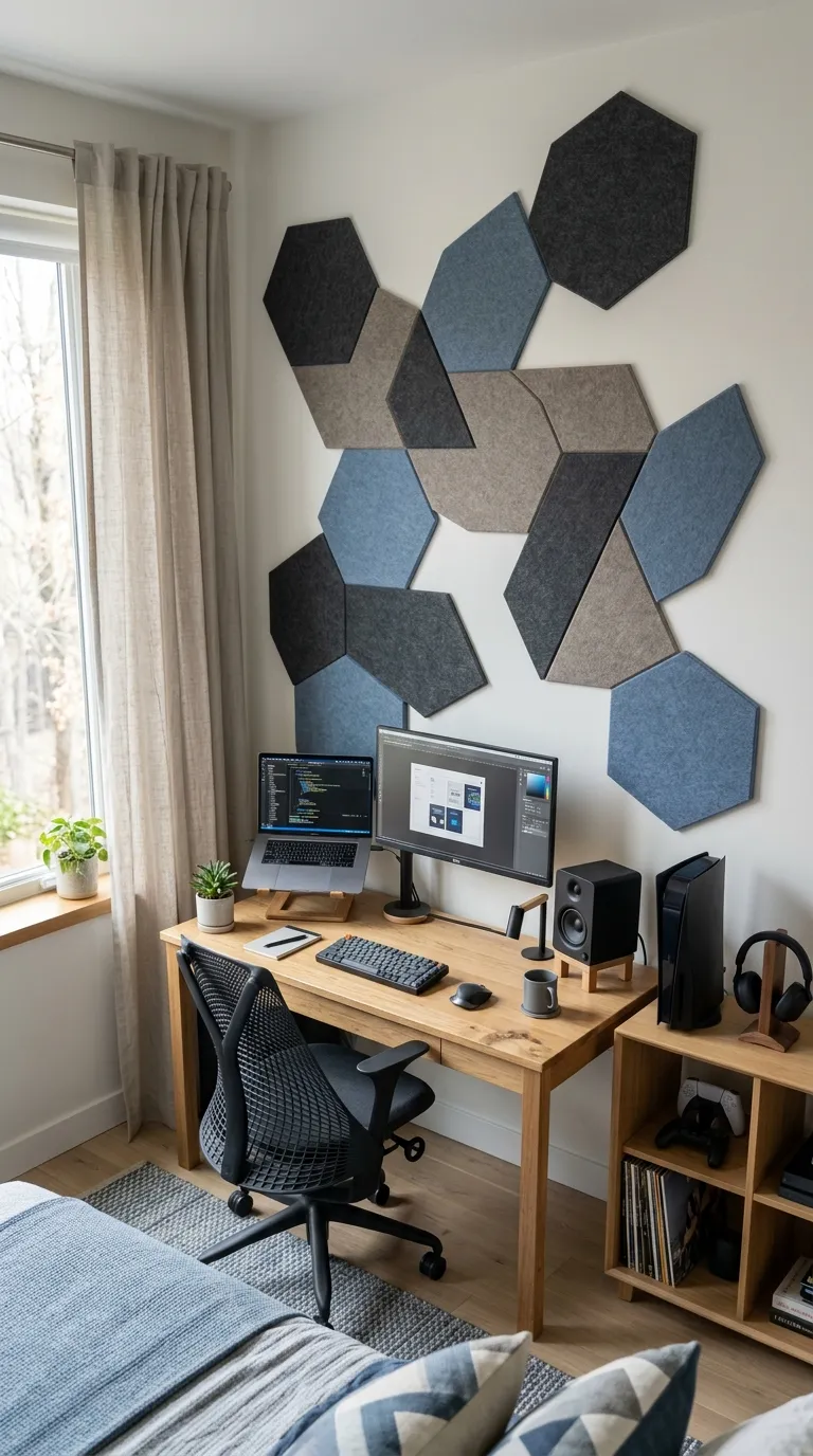 room ideas for teens boys Acoustic Wall Tiles