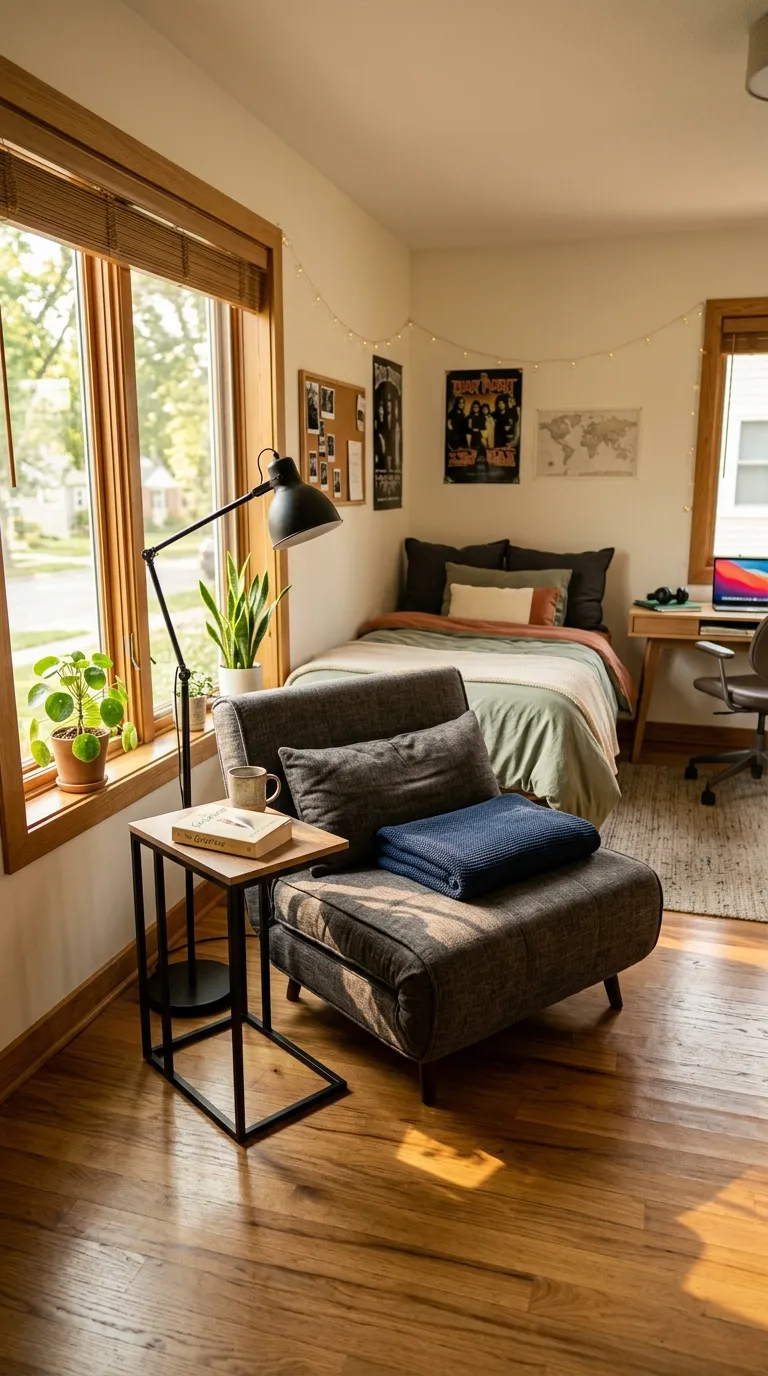 room ideas for teens boys Convertible Lounge Chair