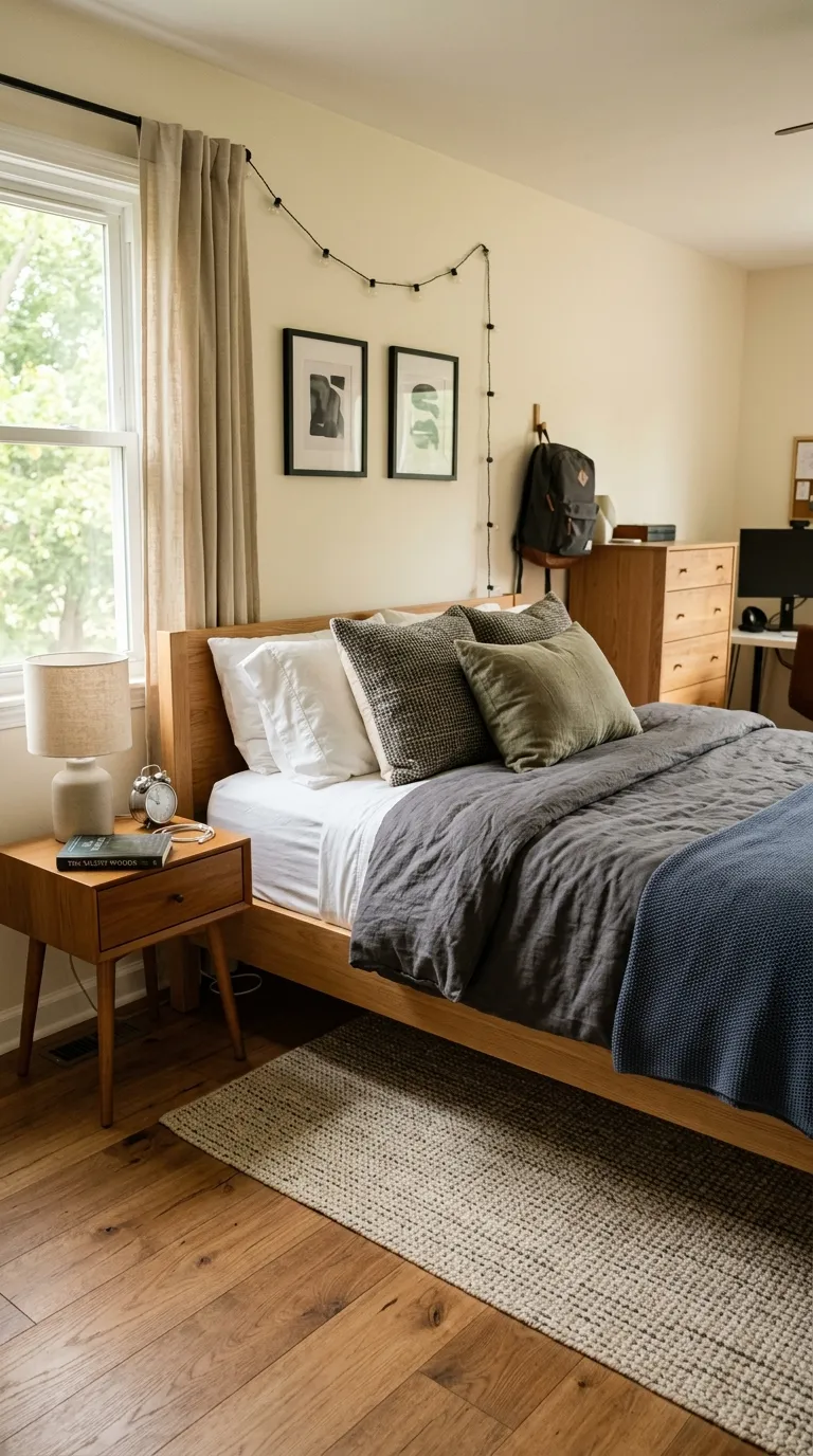 room ideas for teens boys Layered Bedding