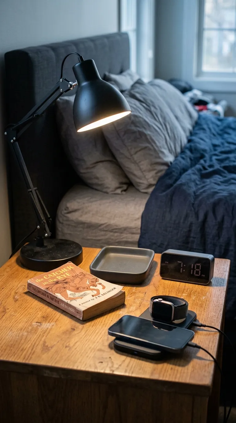 room ideas for teens boys Minimalist Nightstand