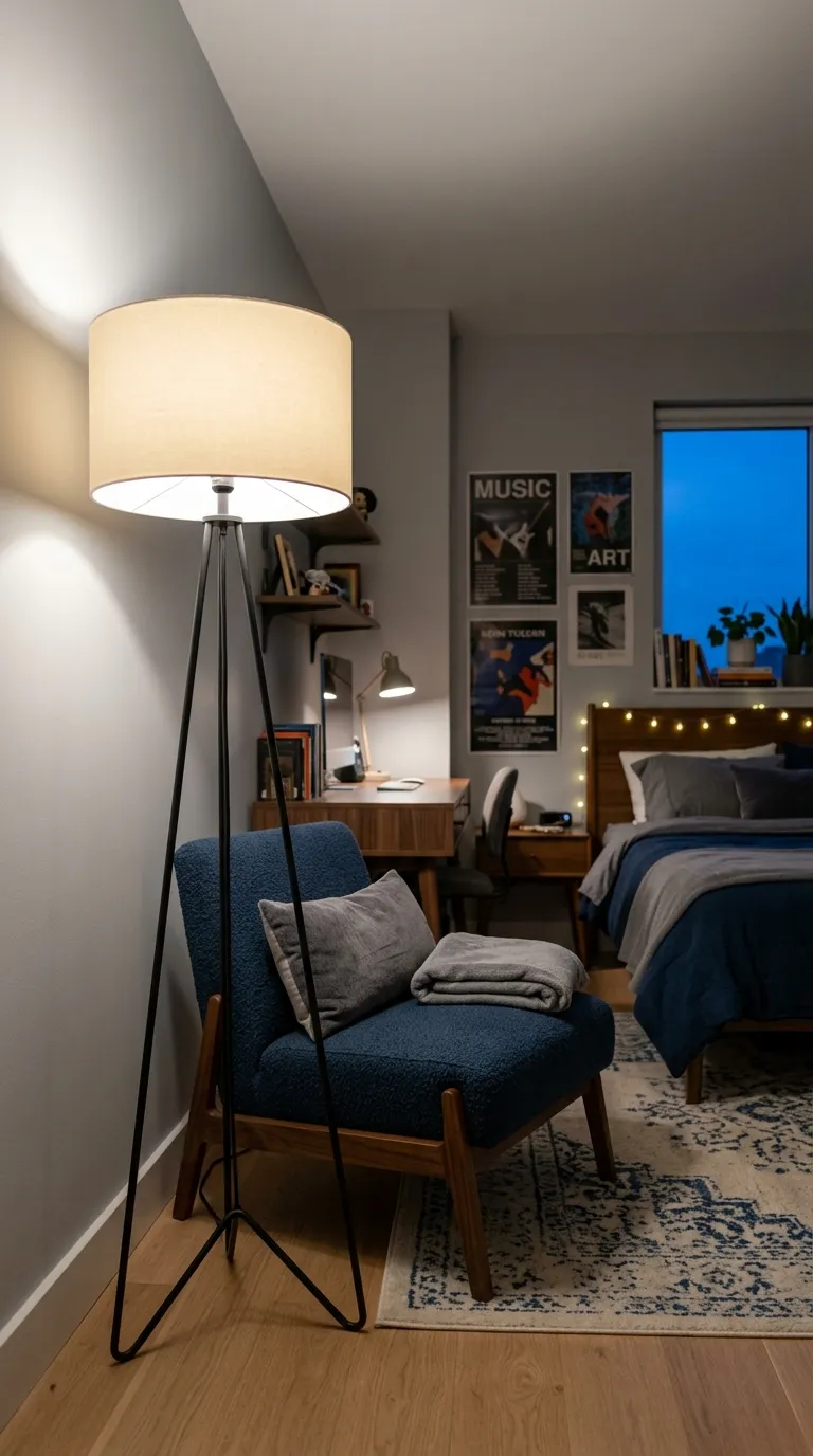 room ideas for teens boys Statement Floor Lamp