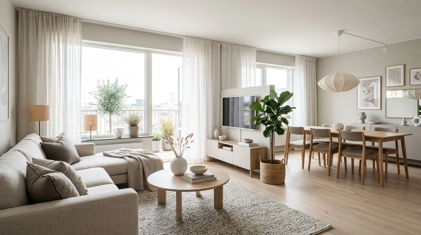 small apartment aesthetic ideas Soft Neutral Palette