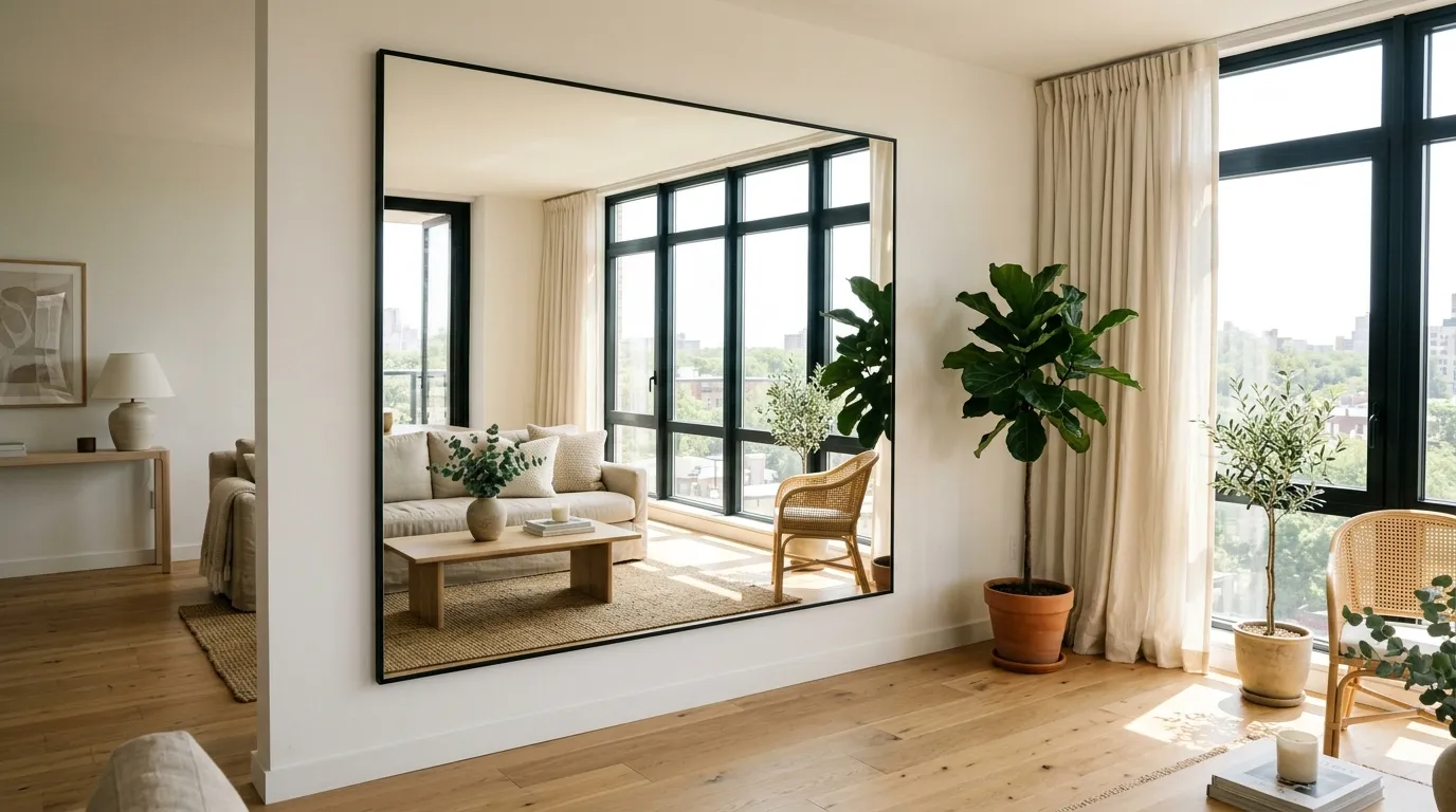 small apartment aesthetic ideas Statement Mirror