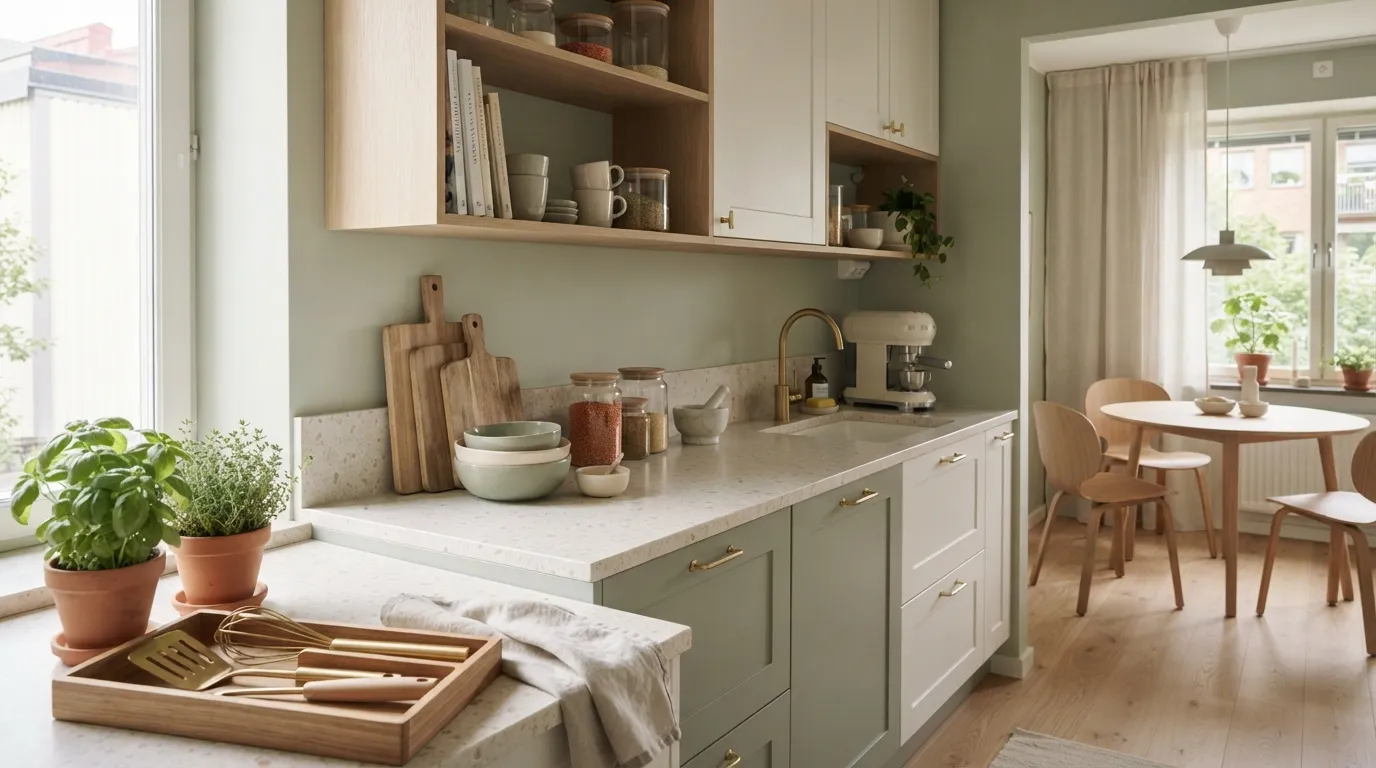 small apartment kitchen organization ideas