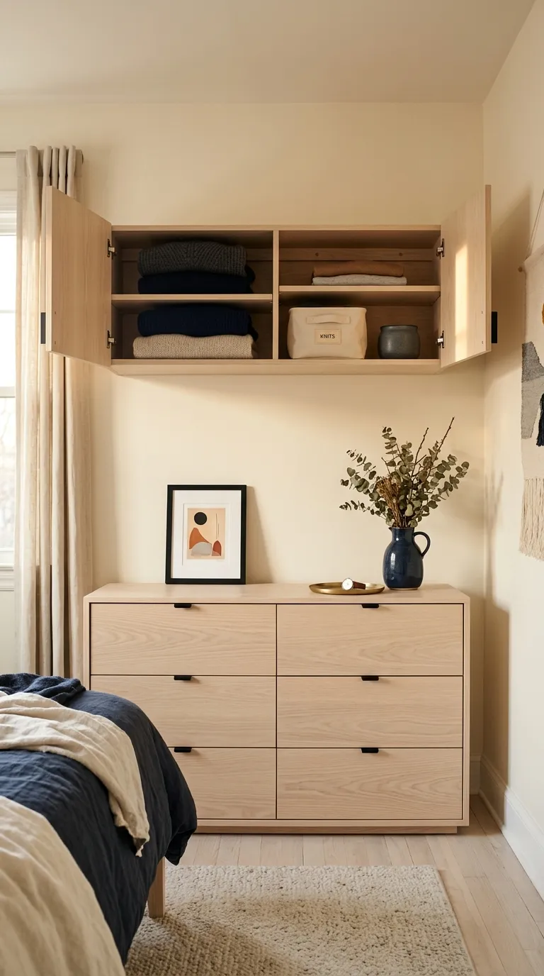 small bedroom storage ideas Wall-Mounted Cabinets