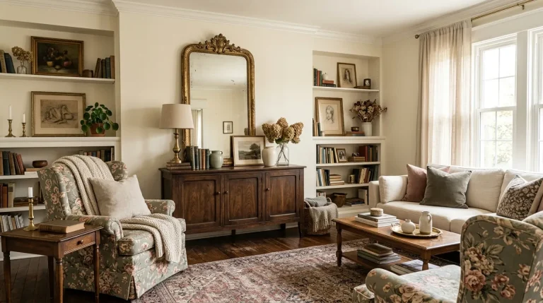 vintage decor on a budget