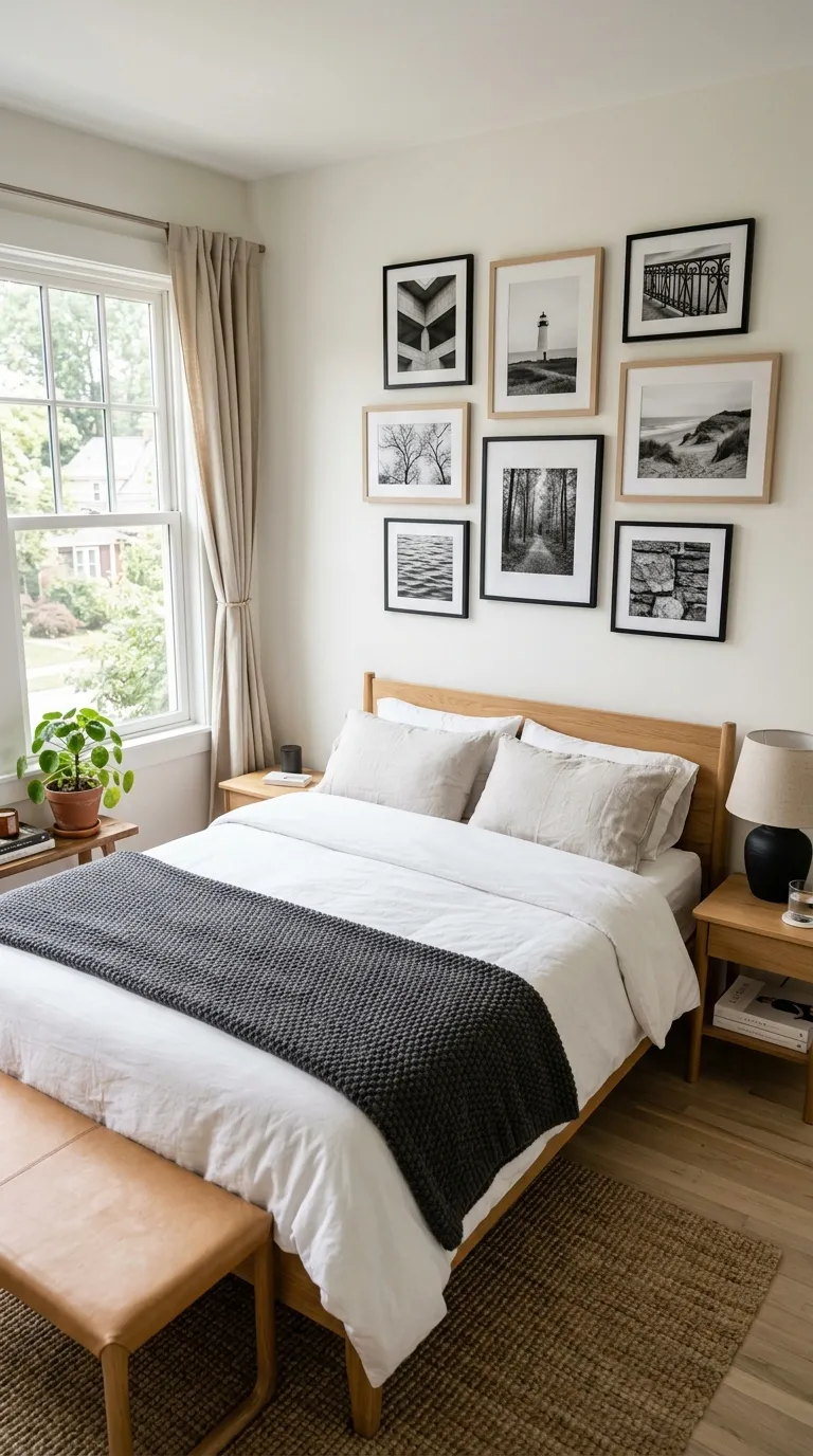 wall art ideas bedroom Bedroom Photo Collage