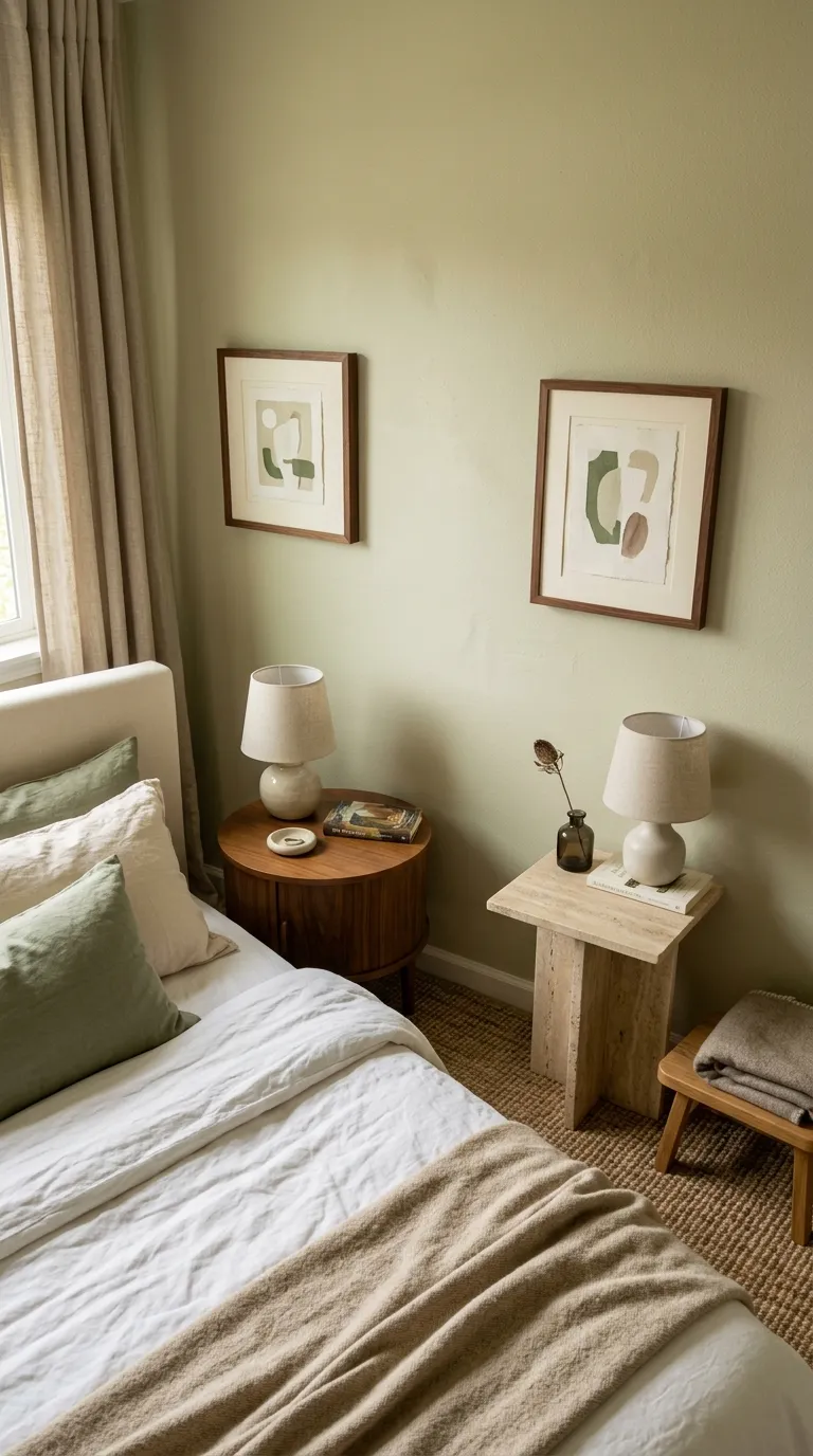 wall art ideas bedroom Bedside Mini Art