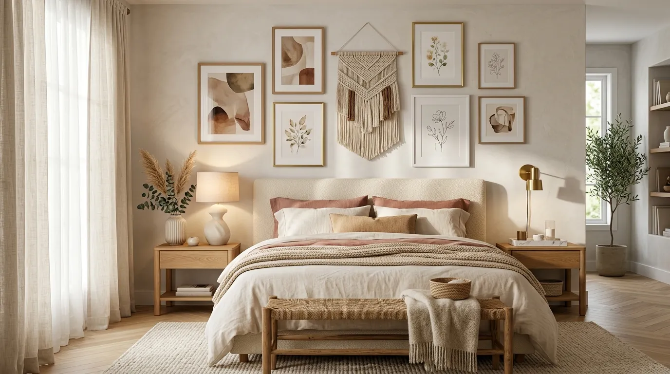 wall art ideas bedroom