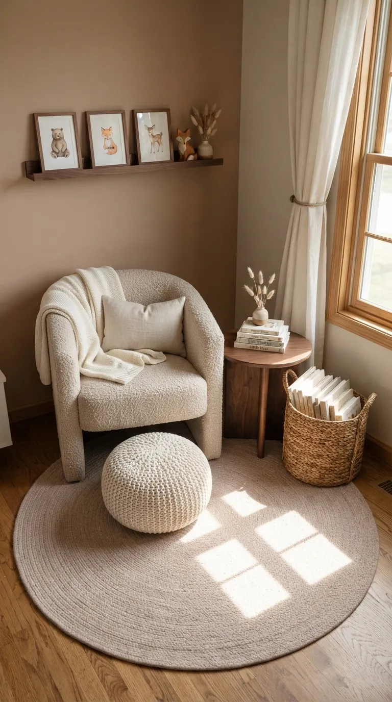 woodland nursery decor ideas Cozy Reading Nook