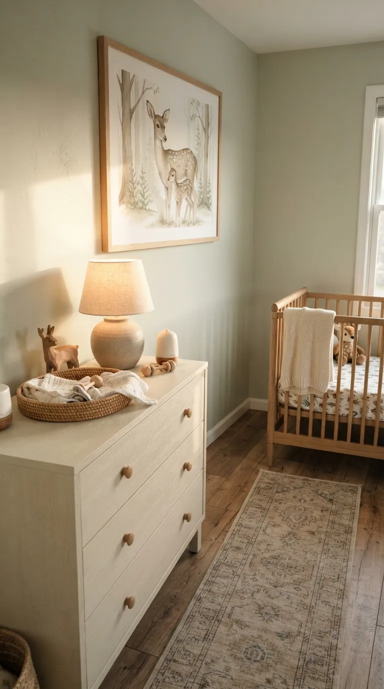woodland nursery decor ideas Deer Motif Decor