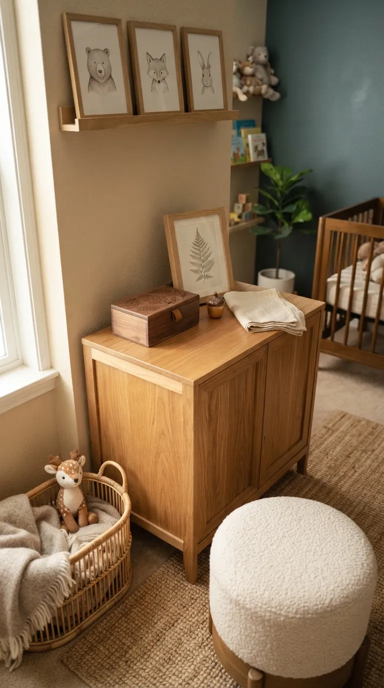 woodland nursery decor ideas Rustic Woodland Keepsakes