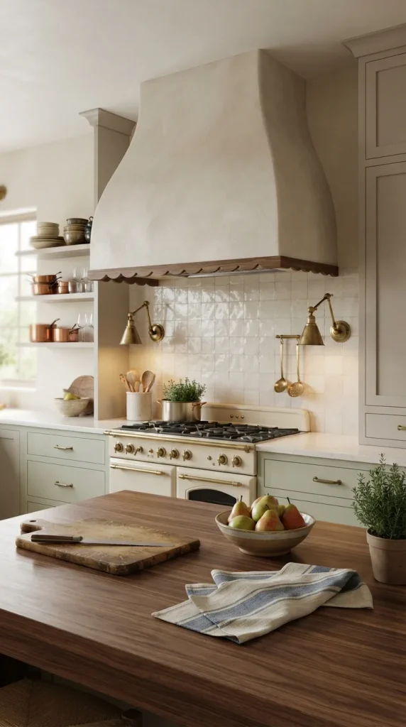 A Vintage-Inspired Range Hood