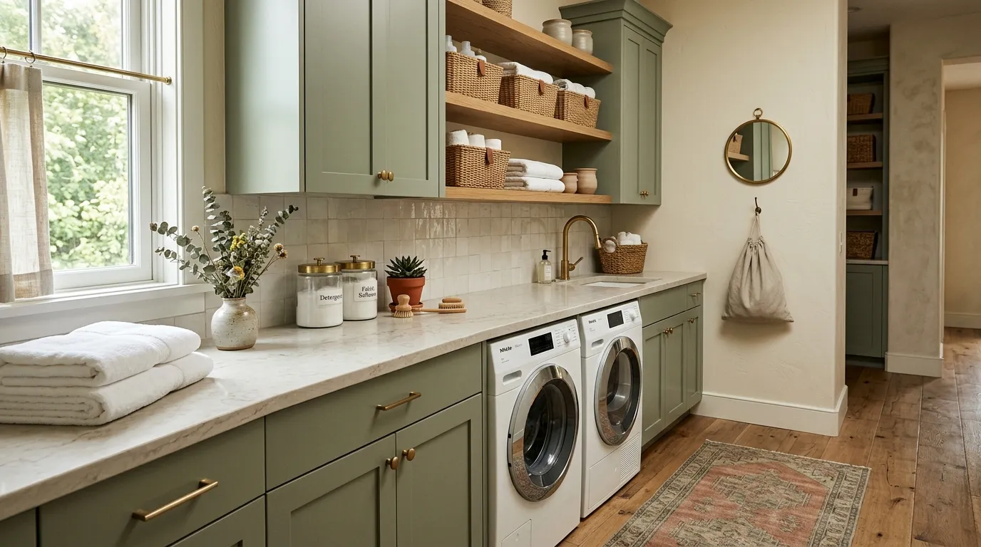aesthetic laundry room ideas