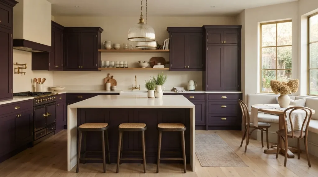 Aubergine Kitchen Ideas