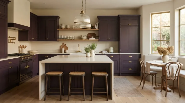 Aubergine Kitchen Ideas