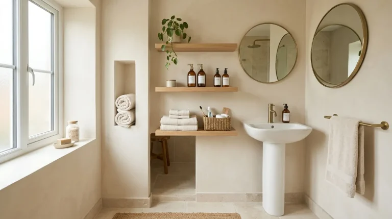 bathroom storage ideas without cabinets