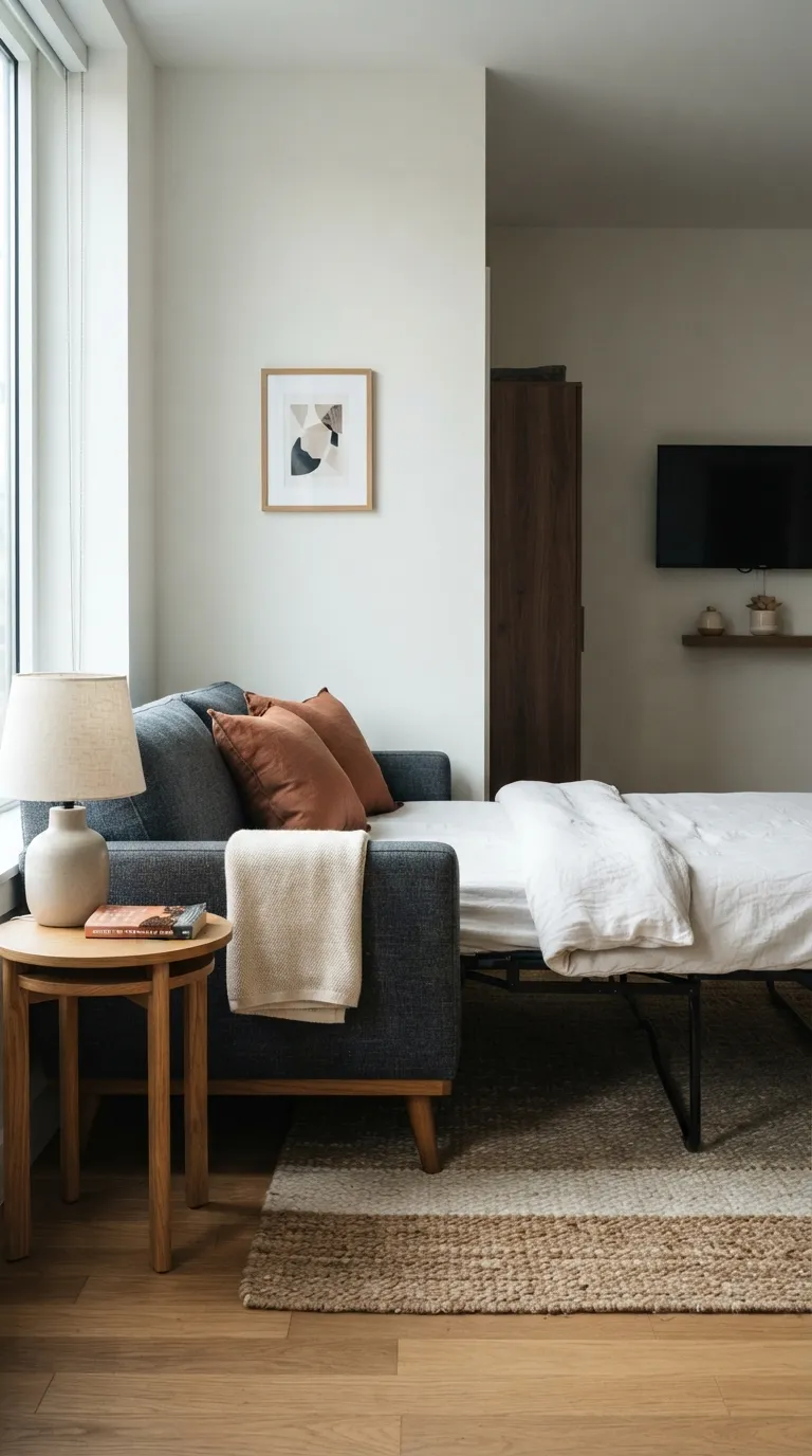 best furniture for small apartments Compact Sleeper Sofa