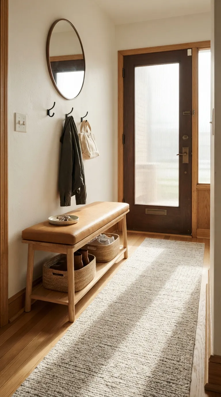 best furniture for small apartments Narrow Entryway Bench