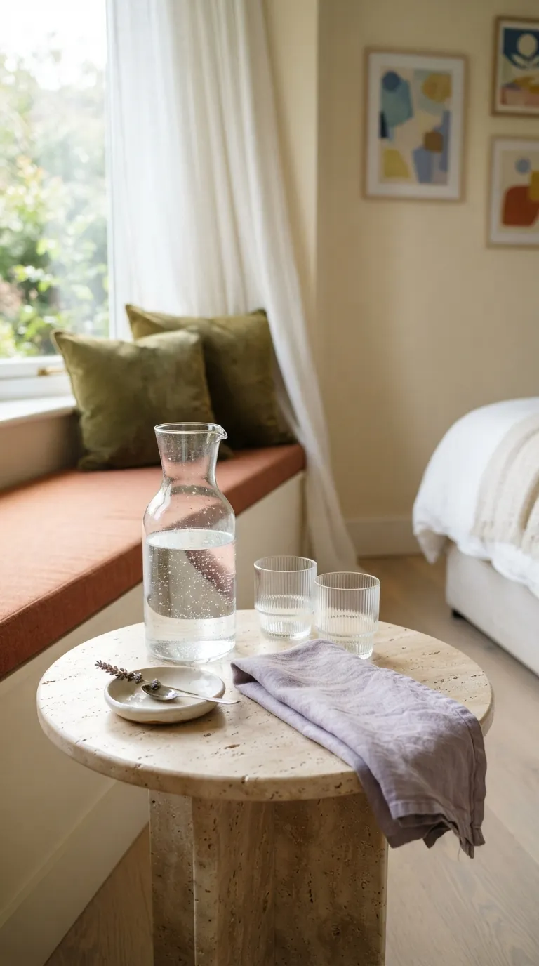 best guest room essentials Fresh Water Carafe